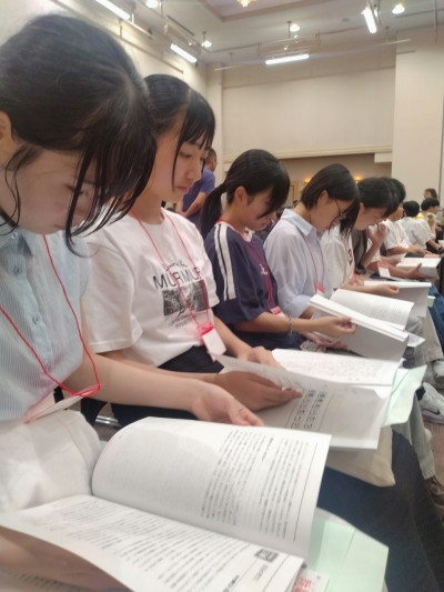 全体集会前