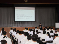 教育実習生講話